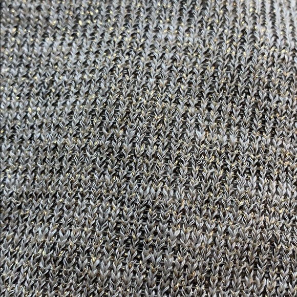 Gold Sparkle Knotted Back Shirt - Picture 3 of 3